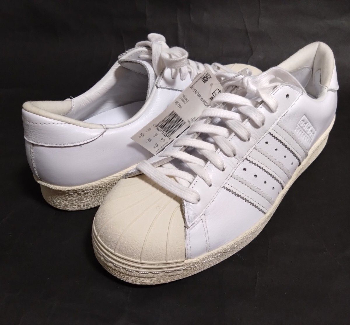 【未使用品】adidas superstar 80s recon アディダス　スーパースター　リーコン　オールホワイト　28.5cm US10.5