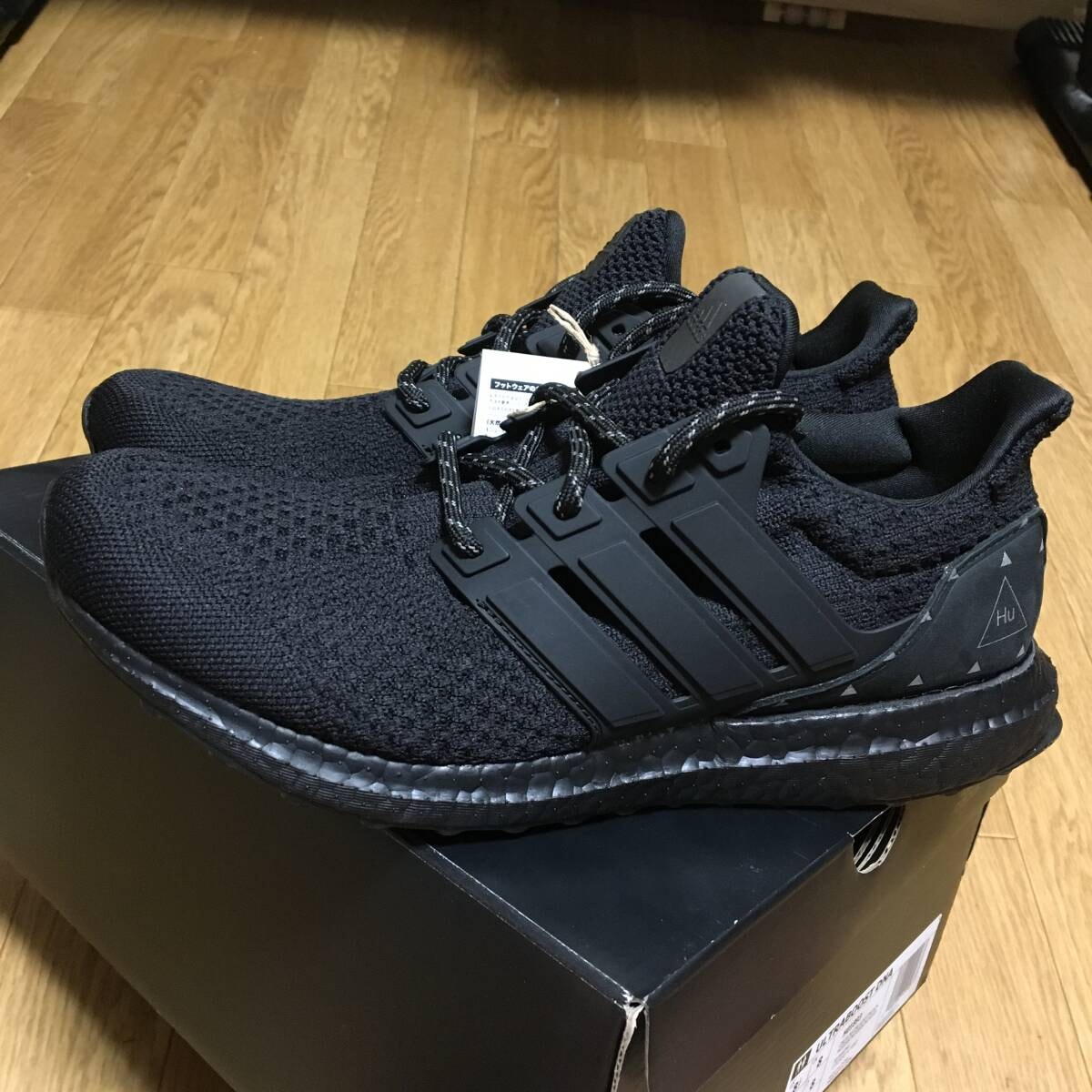 新品 26.5cm adidas Ultraboost DNA Pharrel Parley Black Future Core Black アディダス ウルトラブースト ファレル ブラック H01893