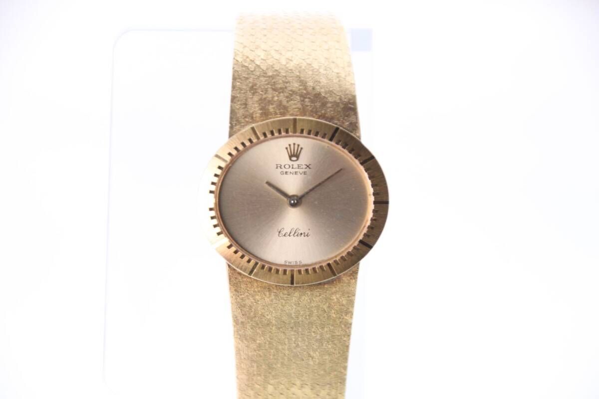 【Rolex】　ロレックス 　チェリーニ 　796597　18KYG　　手巻き　レディース　【中古】　T0086