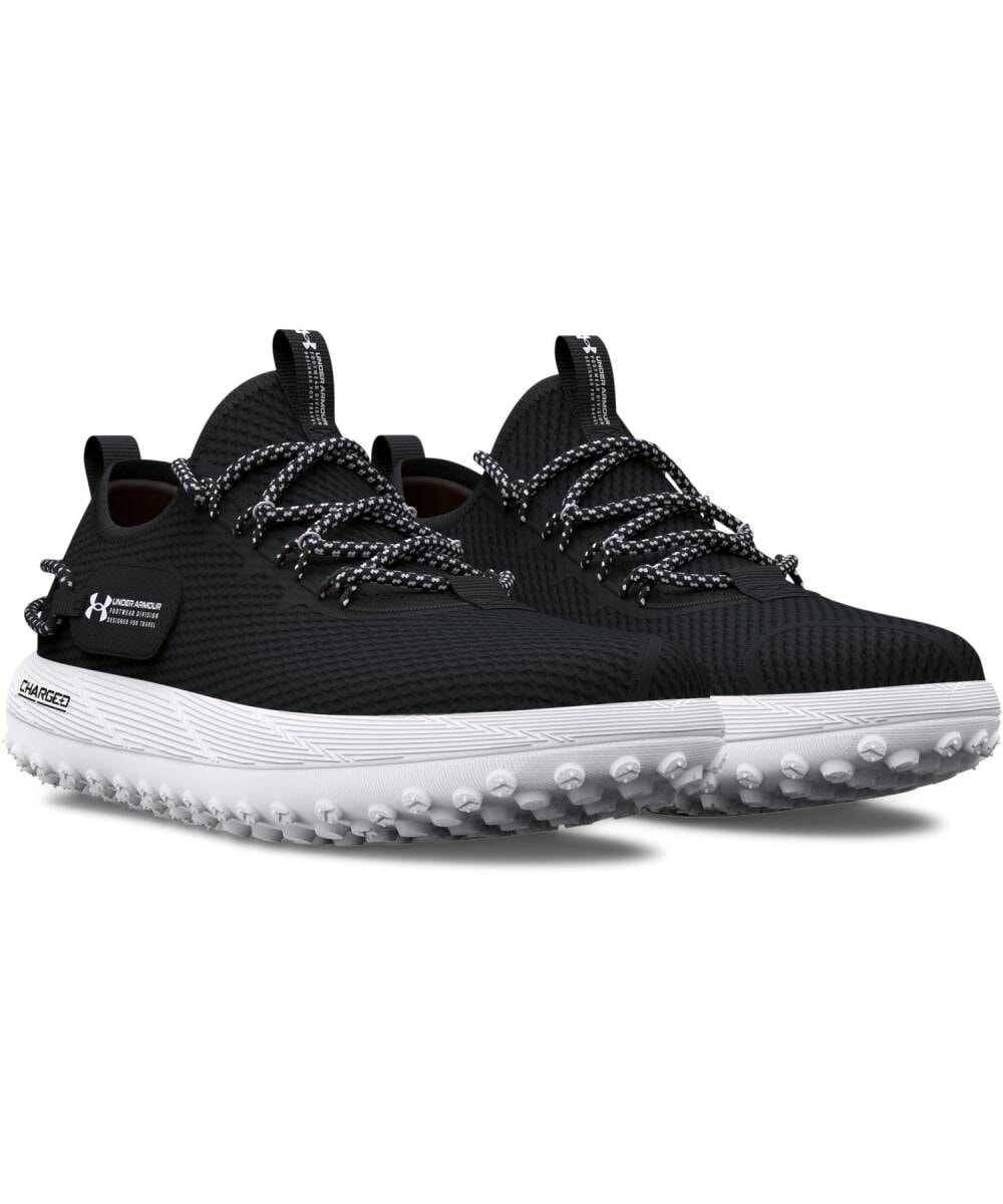 送料無料！ 新品未使用 UNDER ARMOUR アンダーアーマー UA ファットタイヤ ハイキング ベンチャー UNISEX 29cm ブラック トラベル 3027562