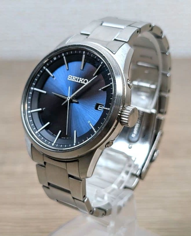 【美品】SEIKO SBTM231 7B24-0BJ0 電波ソーラー サファイア