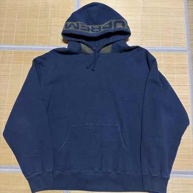 24ss Supreme Jacquard Stripe Hooded Sweatshirt パーカー スウェット