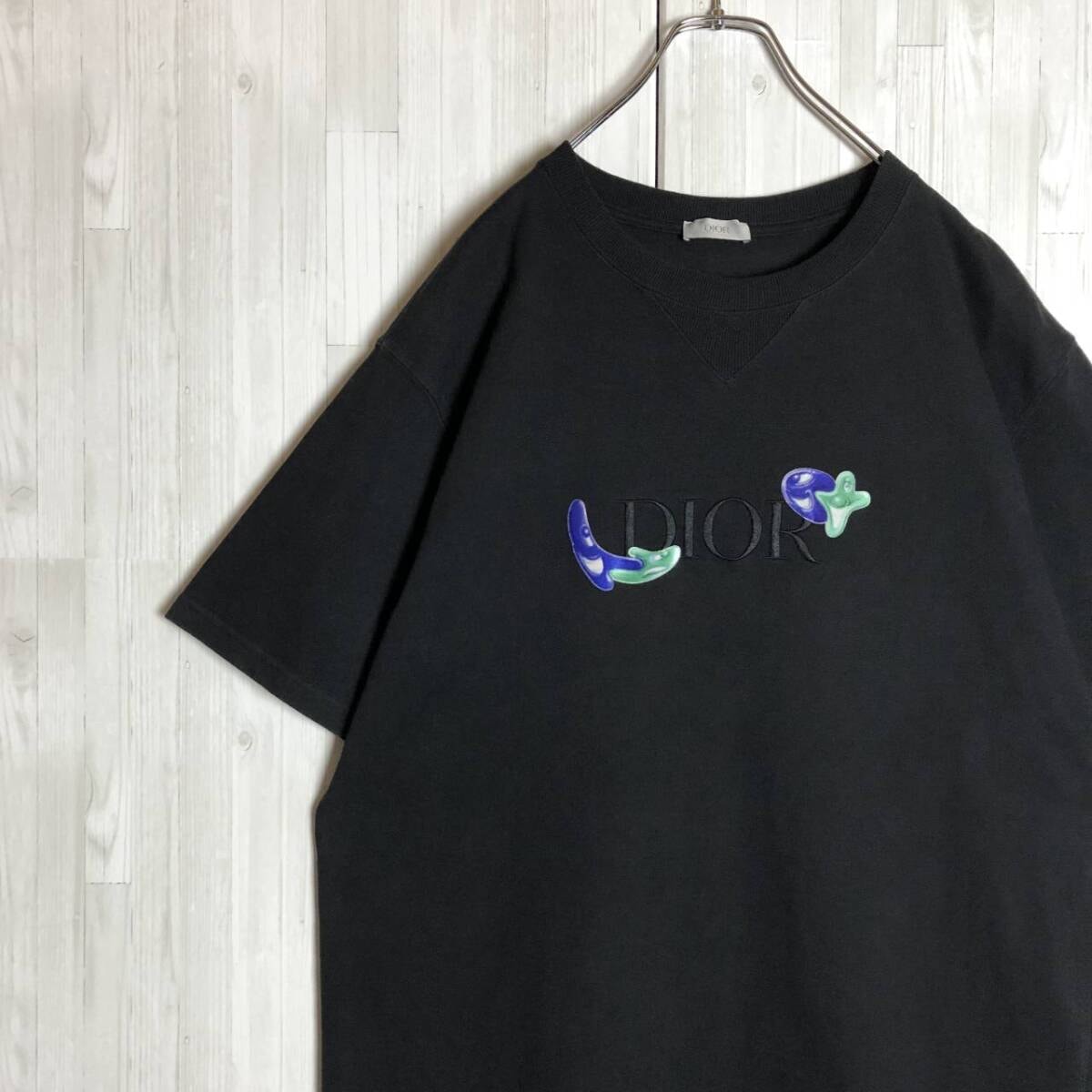ディオール x ストーンアイランド Tシャツ コットンジャージー