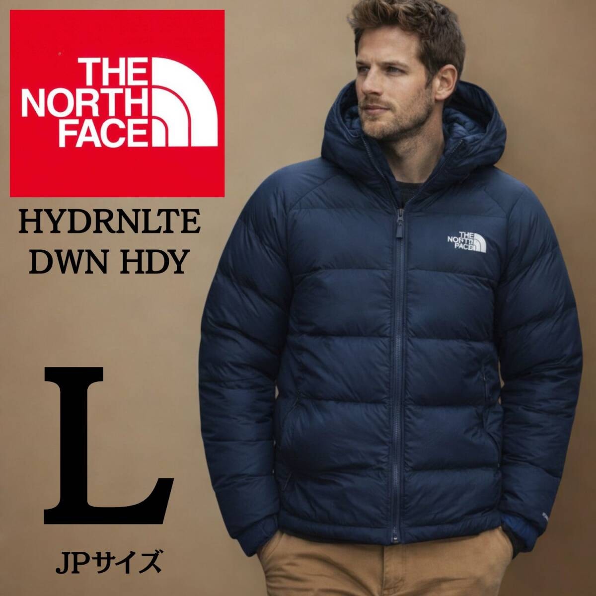 ◆モデル出品◆新品 Lサイズ ノースフェイス フード付グースダウンジャケット600fill ハイドレナライト THE NORTH FACE HYDRALITE