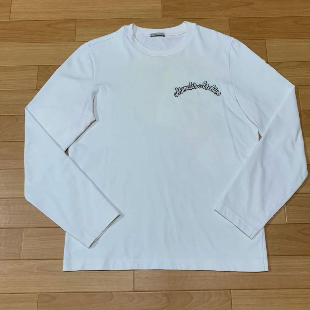 美品★ MONCLER 襟ロゴ　XS ネイビー　ポロシャツ 正規品　5S201 B (目立った傷や汚れなし)】美品☆ MONCLER 襟ロゴ XS ネイビー