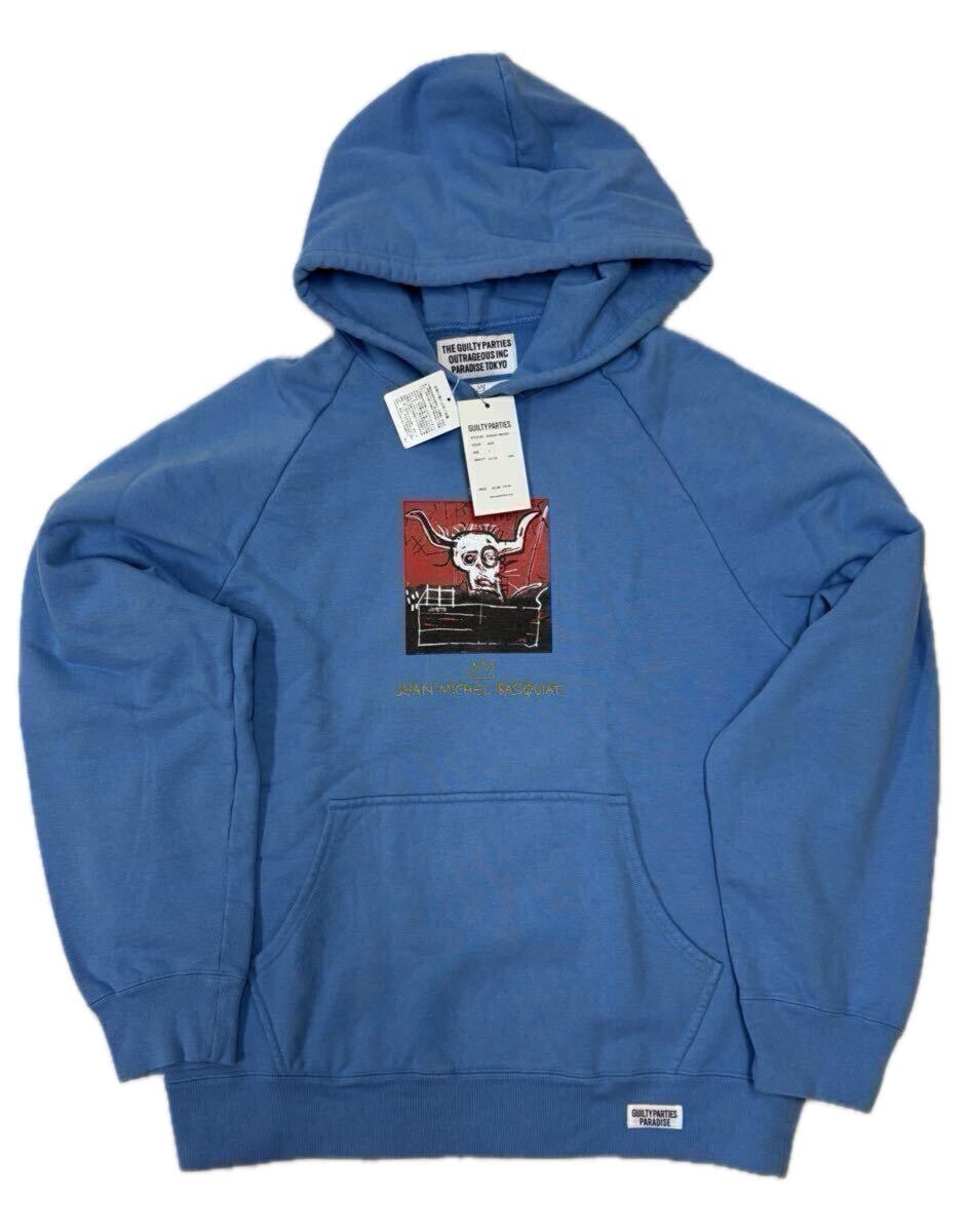 未使用 定価 31,900円 ワコマリア サイズ ＬWACKOMARIA BASQUIAT-WM-SS01 HEAVY WEIGHTスエットパーカー 