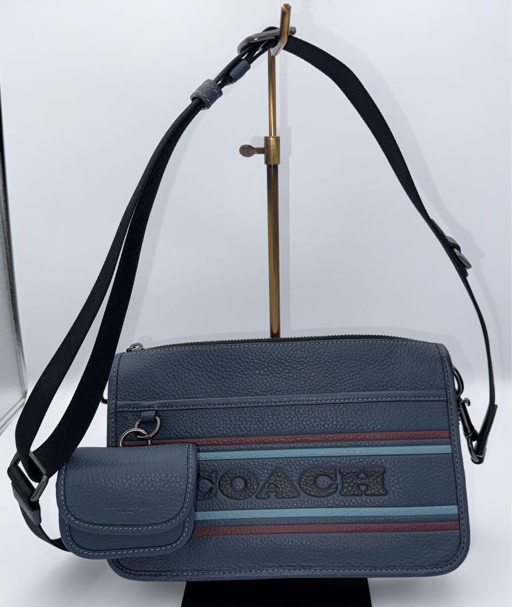 C (やや傷や汚れあり)】COACH コーチ 2WAY シグネチャー エル ホーボー