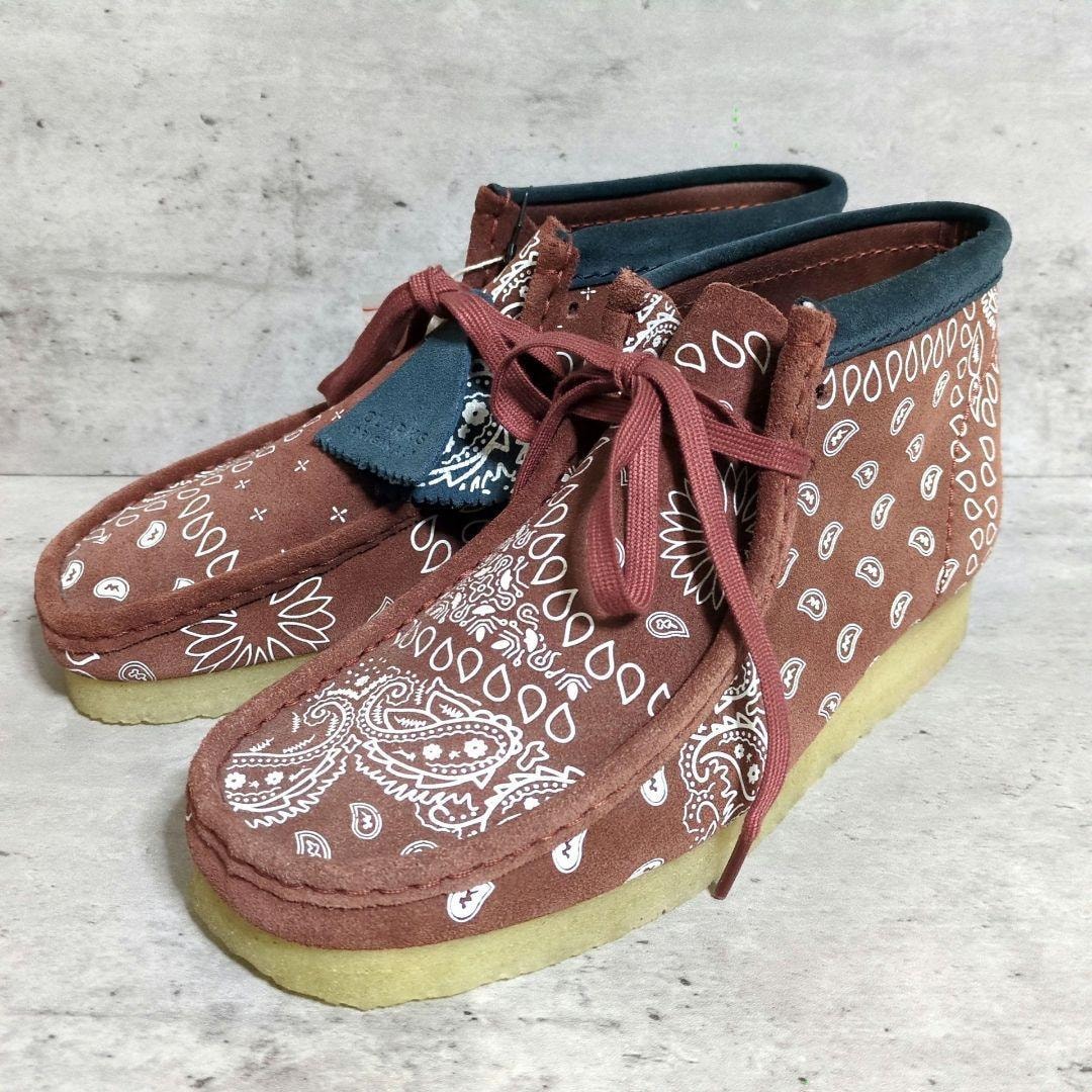 【未使用】Clarks Wallabee クラークス ワラビー ペイズリー Amazon | [Clarks ORIGINALS] クラークス Wallabee Paisley GRN