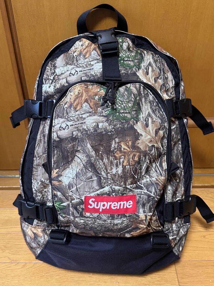 目立った傷や汚れなし】美品 Supreme 19FW Backpack Real Tree Camo