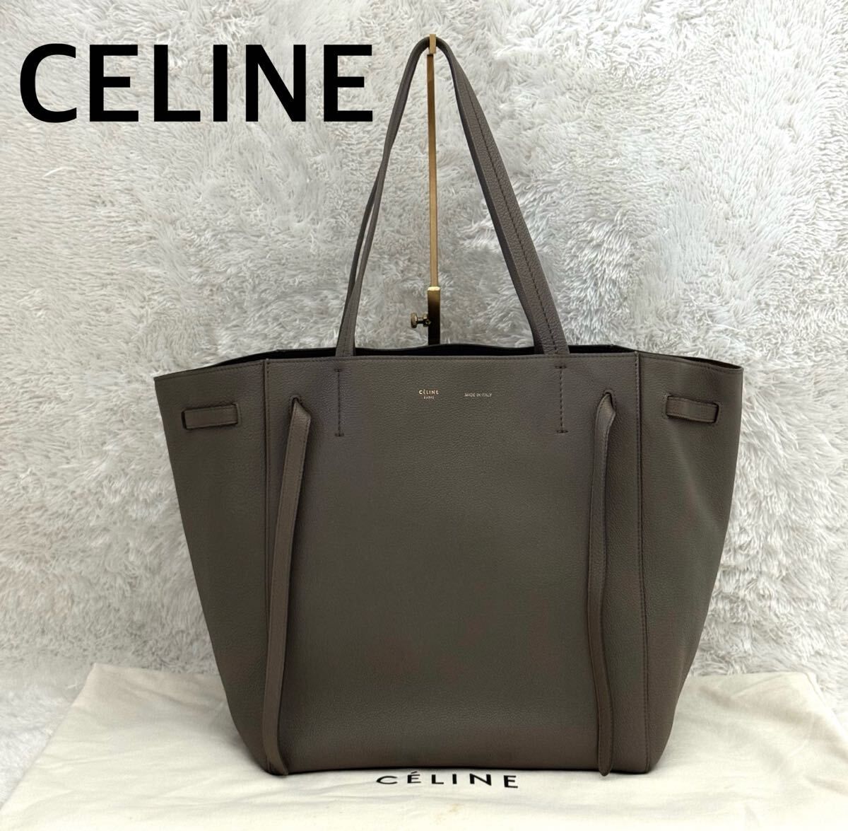 ☆美品☆CELINE セリーヌ カバ ファントム スモール バッグ レザー トートバッグ 肩掛け