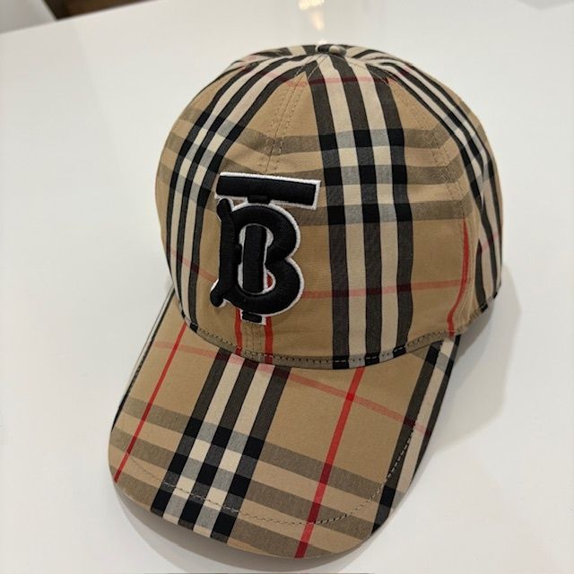 バーバリー Burberry モノグラム ノバチェック ベースボールキャップ L/G ITFACPRO15CHI 8038504