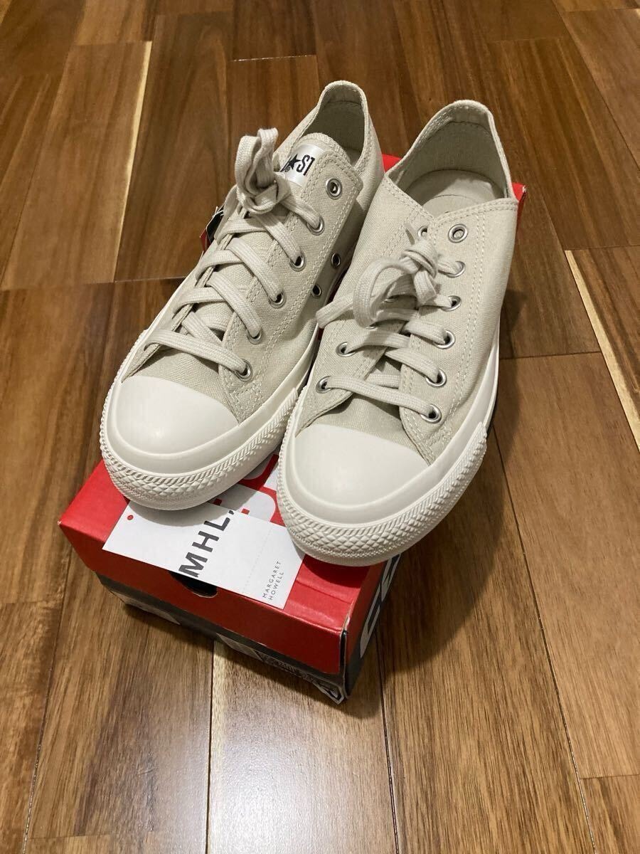 converse x mhl. all star palegreen 26.5 コンバース　エムエイチエル　オールスター　ペールグリーン　マーガレットハウエル　スニーカー