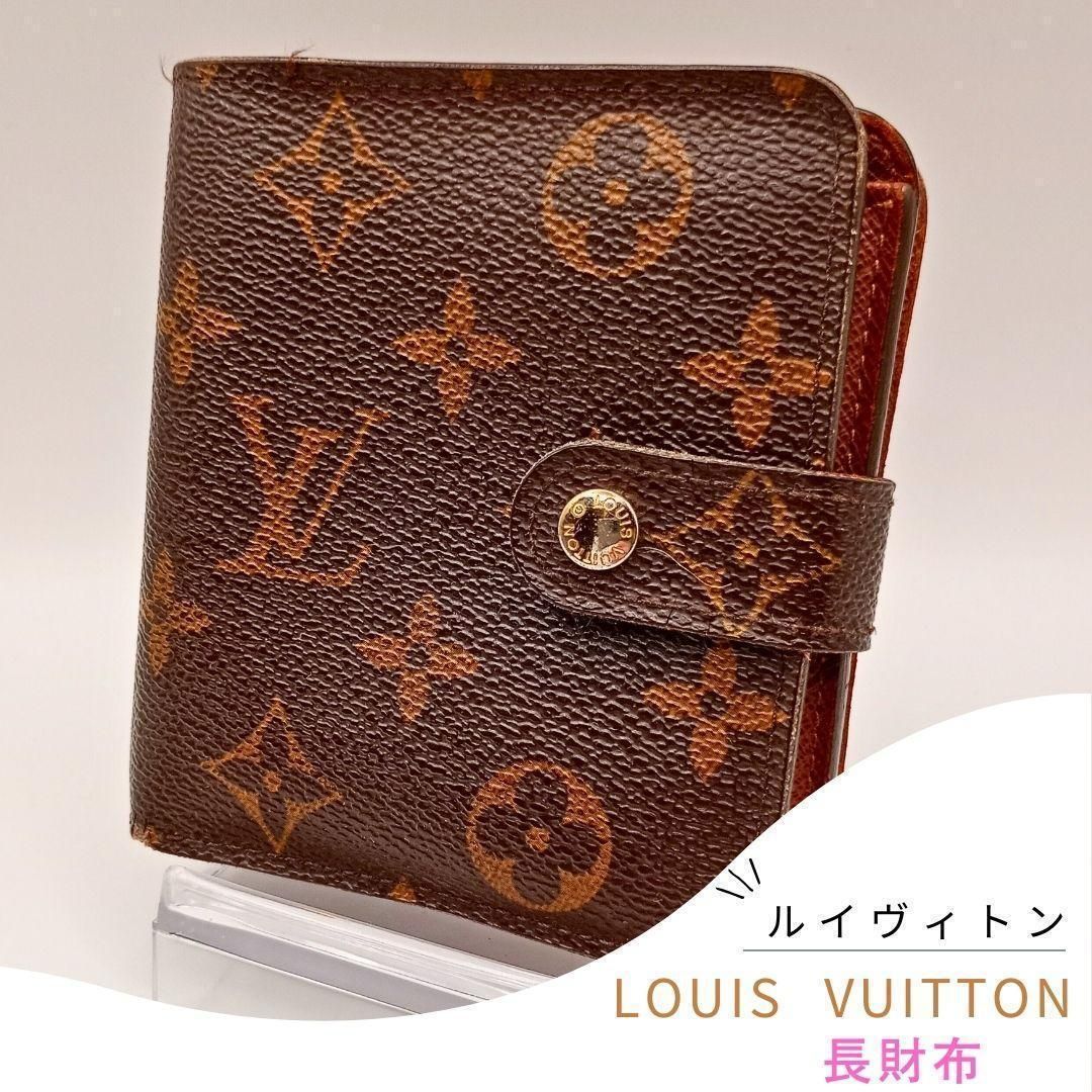 LOUIS VUITTON LV ルイヴィトン モノグラム コンパクトジップ