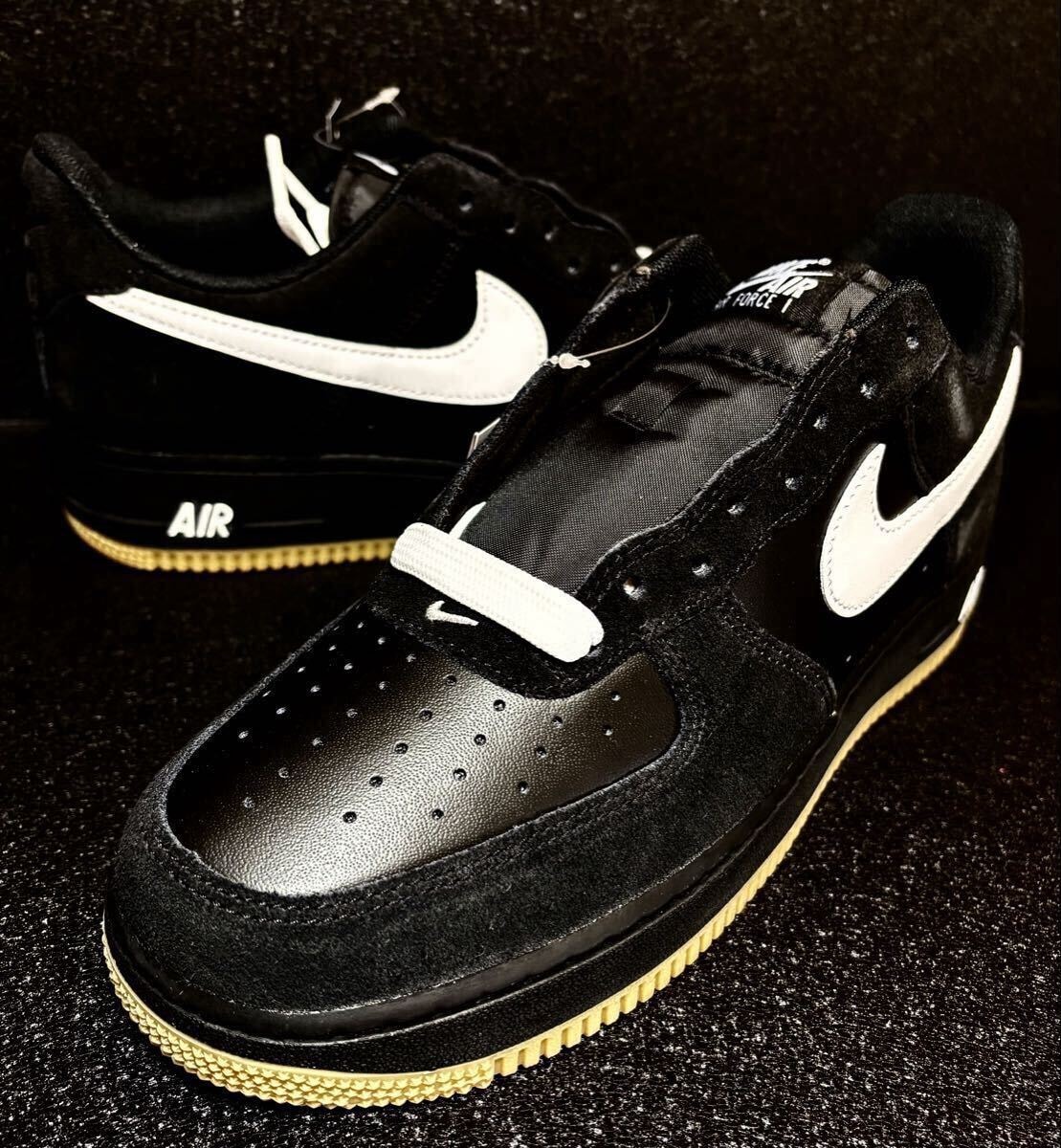 ☆送料込■新品25.5cm■ナイキ エア フォース 1 07 LV8 ブラック/ガムライトブラウン/ホワイト【定価.18150円】