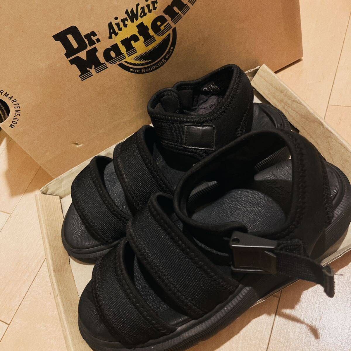 Dr.Martens Dr.マーチン　スポーツサンダル　黒　EU6 22.5〜23cm相当