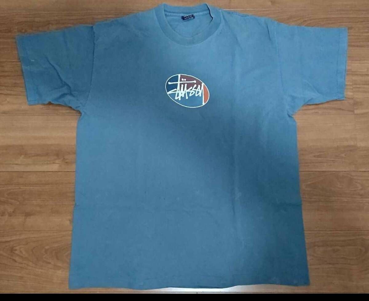 激レア Stussy Tシャツ 雑誌掲載 XL 古着