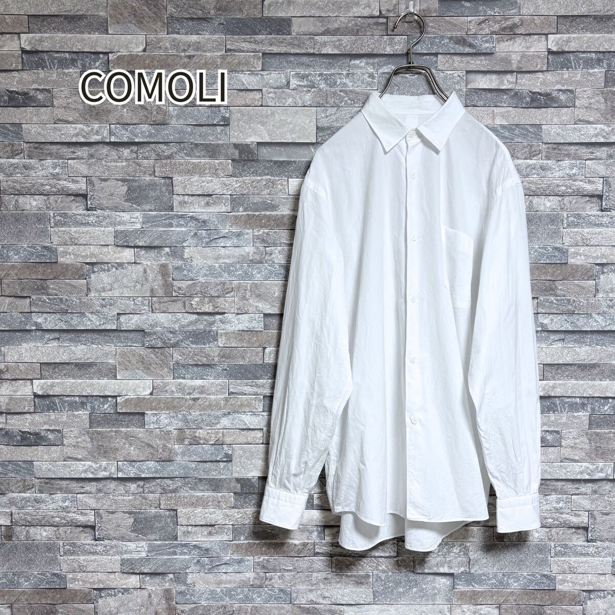 COMOLI KHADI Cotton Comoli Shirt 