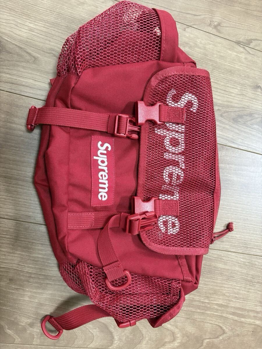 Supreme 20SS Waist Bag Red シュプリーム　20ss ウエストバッグ　未使用