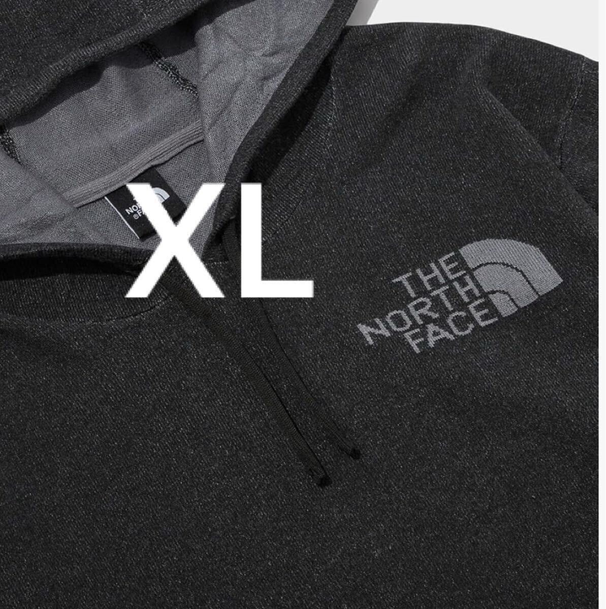 新品未開封 ノースフェイス PLAITED KNIT PULLOVER HOODIE THE NORTH FACE ブラック XL プルオーバー ニットパーカー バレンタイン