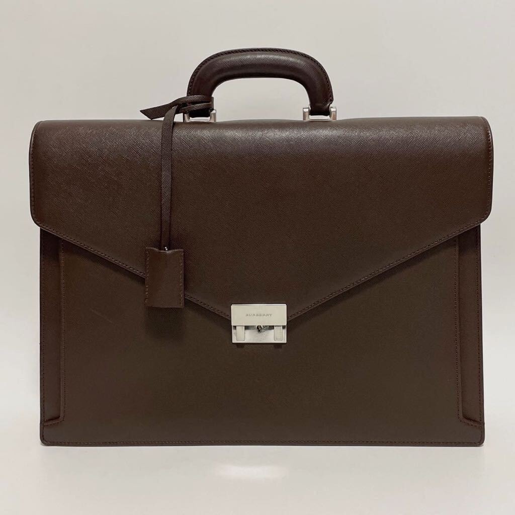 やや傷や汚れあり】☆BURBERRY バーバリー ビジネスバッグ