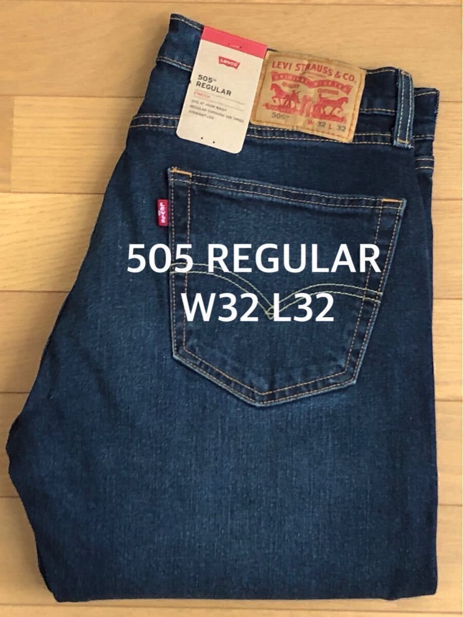 Levi's 505 REGULAR FIT SEQUOIA W32 L32