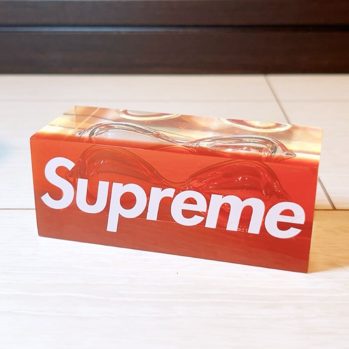 レア!［正規品］ Supreme Glass Sand Timer 15ss シュプリーム 砂時計 《 美品 》