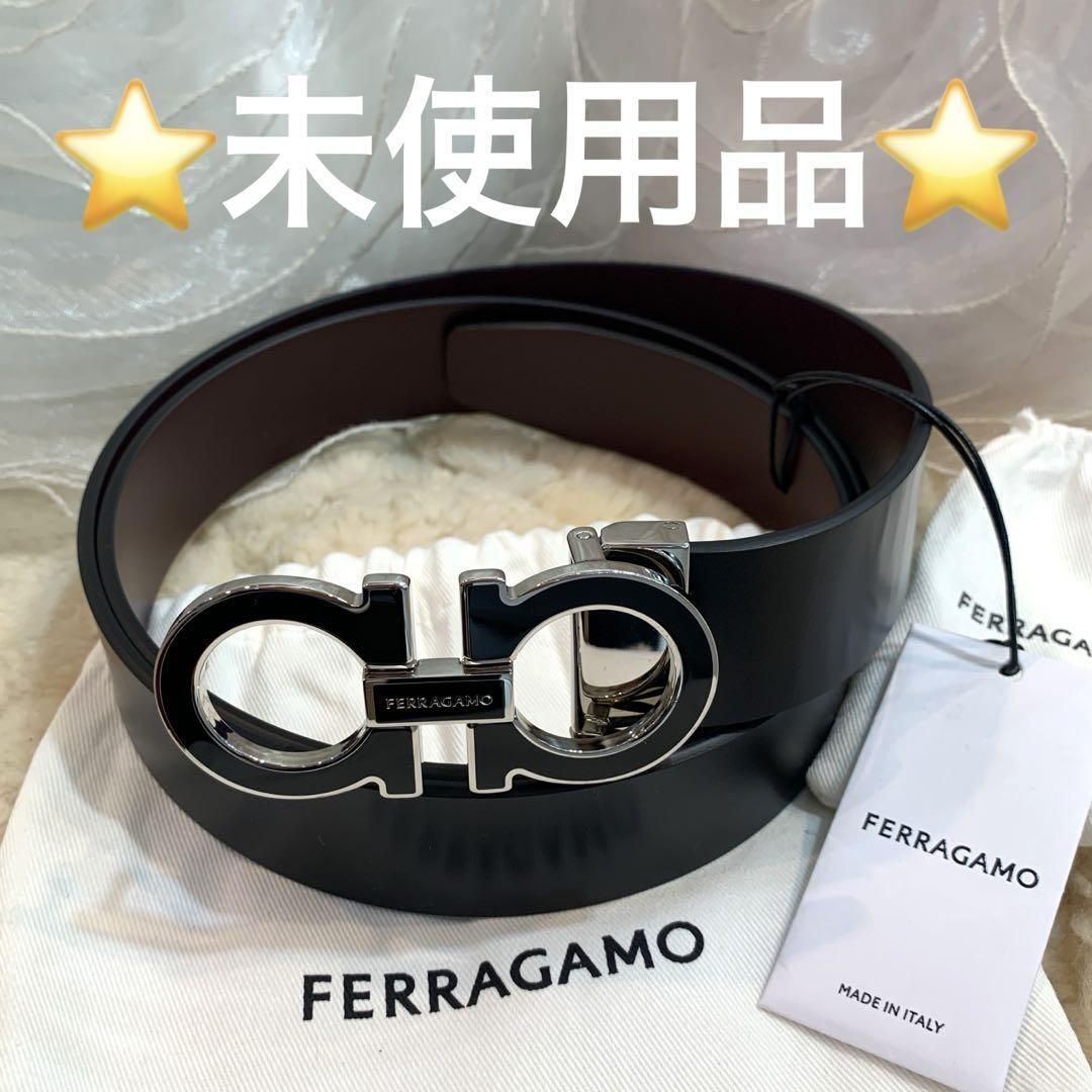 1円 □美品□ Salvatore Ferragamo フェラガモ ガンチーニ