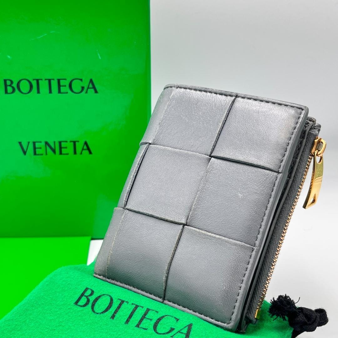 A (未使用に近い)】☆未使用級☆RFID内蔵 BOTTEGA VENETA ボッテガ