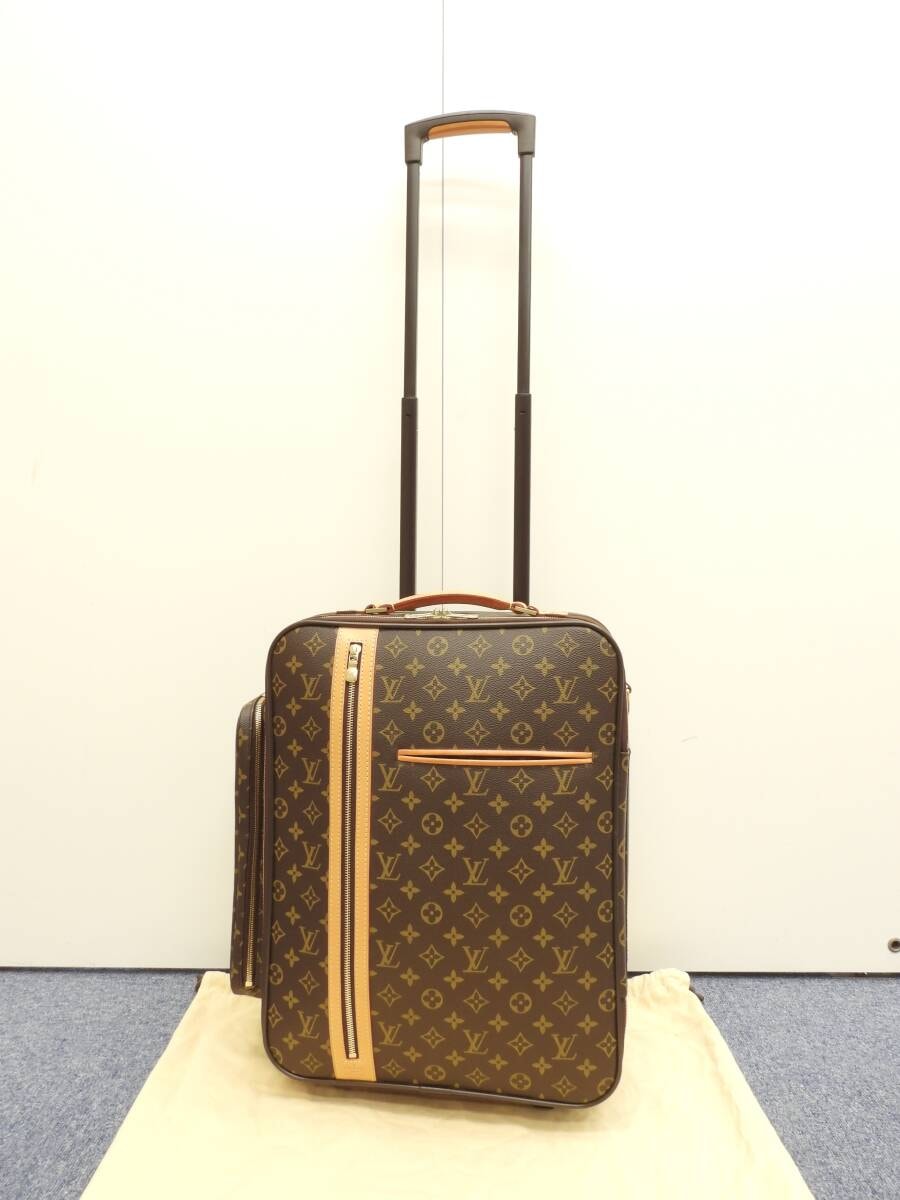 ルイヴィトン トロリー50ボスフォール M23259 モノグラム 旅行用キャリーバッグ小 美品@MB0096