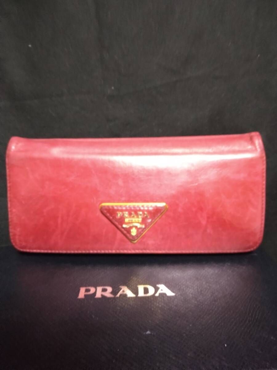 【最終お値下げ】やや汚れ、傷有りプラダ財布 プラダ(PRADA) アウトレット 財布 | 通販・人気ランキング