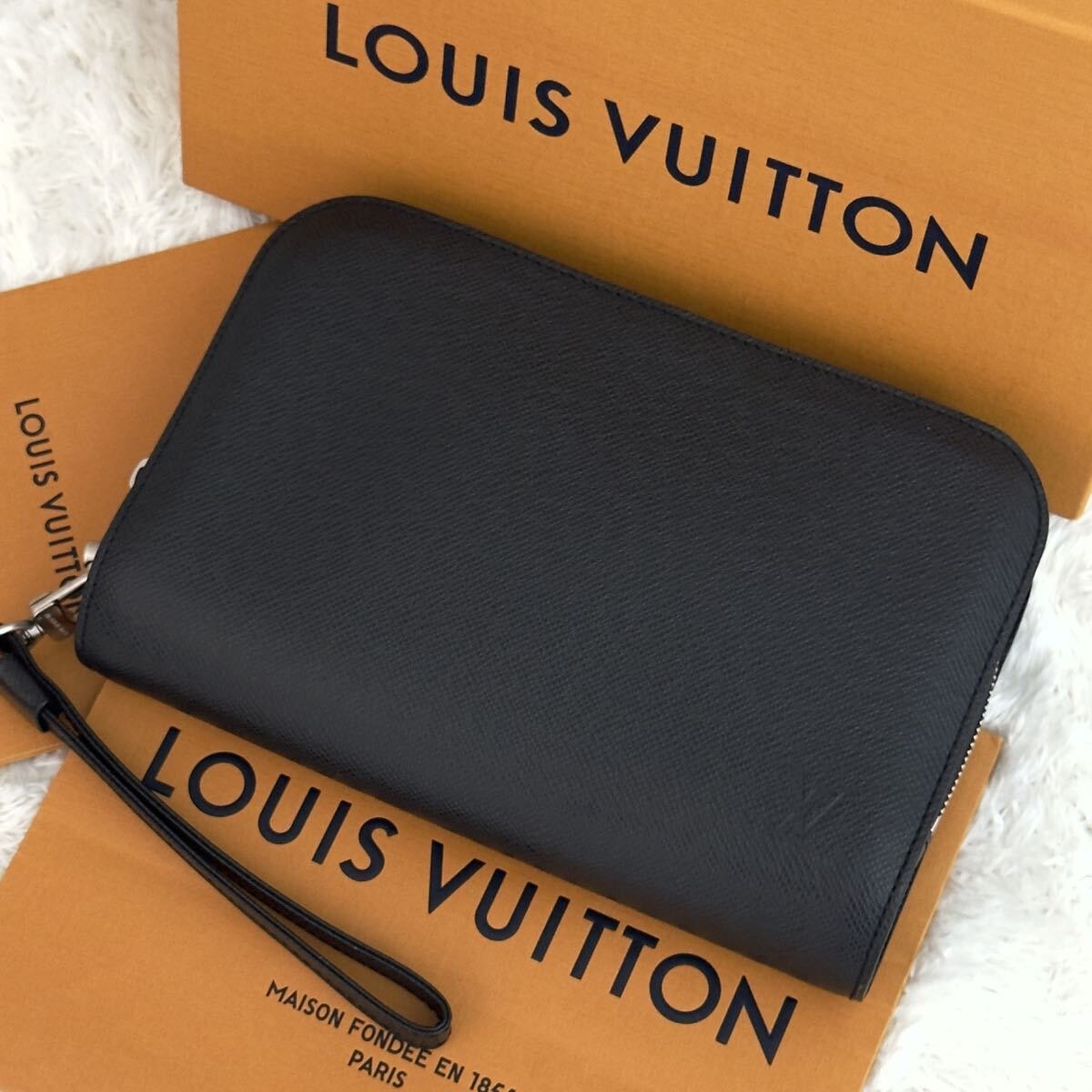 ☆極上美品☆LOUIS VUITTON バイカル タイガ クラッチ セカンドバッグ ルイヴィトン アルドワーズ 