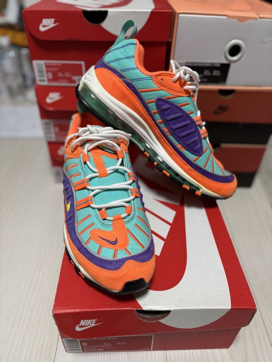 ナイキ GS エアマックス98 "コーン/ツアーイエロー"