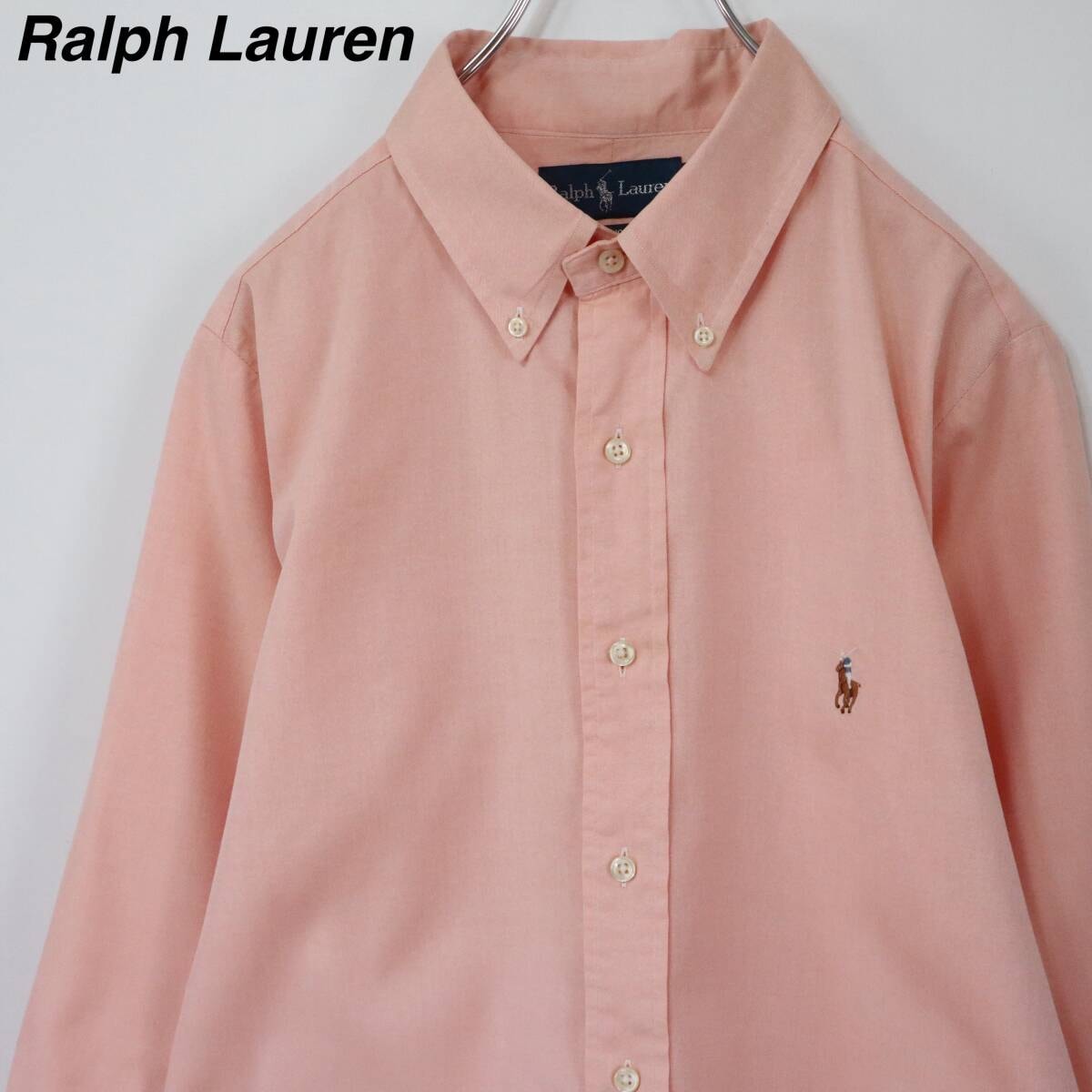 【パステルカラー】ラルフローレン BDシャツ 刺繍ロゴ ペールトーン ウィメンズ