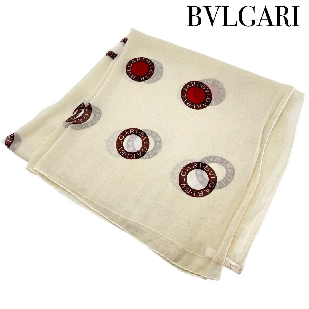 目立った傷や汚れなし】BVLGARI ブルガリブルガリ シルク100% 総