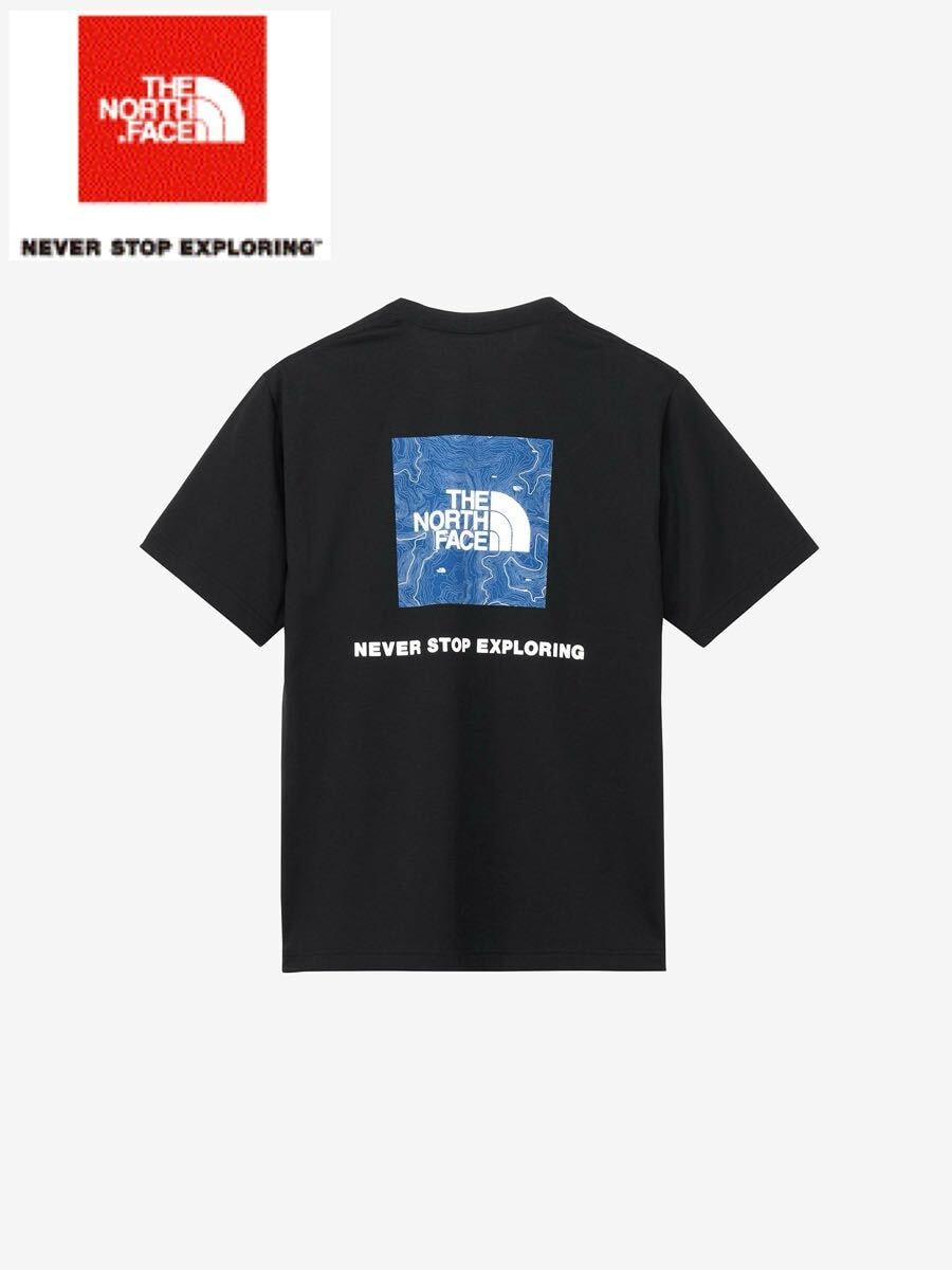 The North Face S/S Shikkoku Gradation Square Logo Tee 