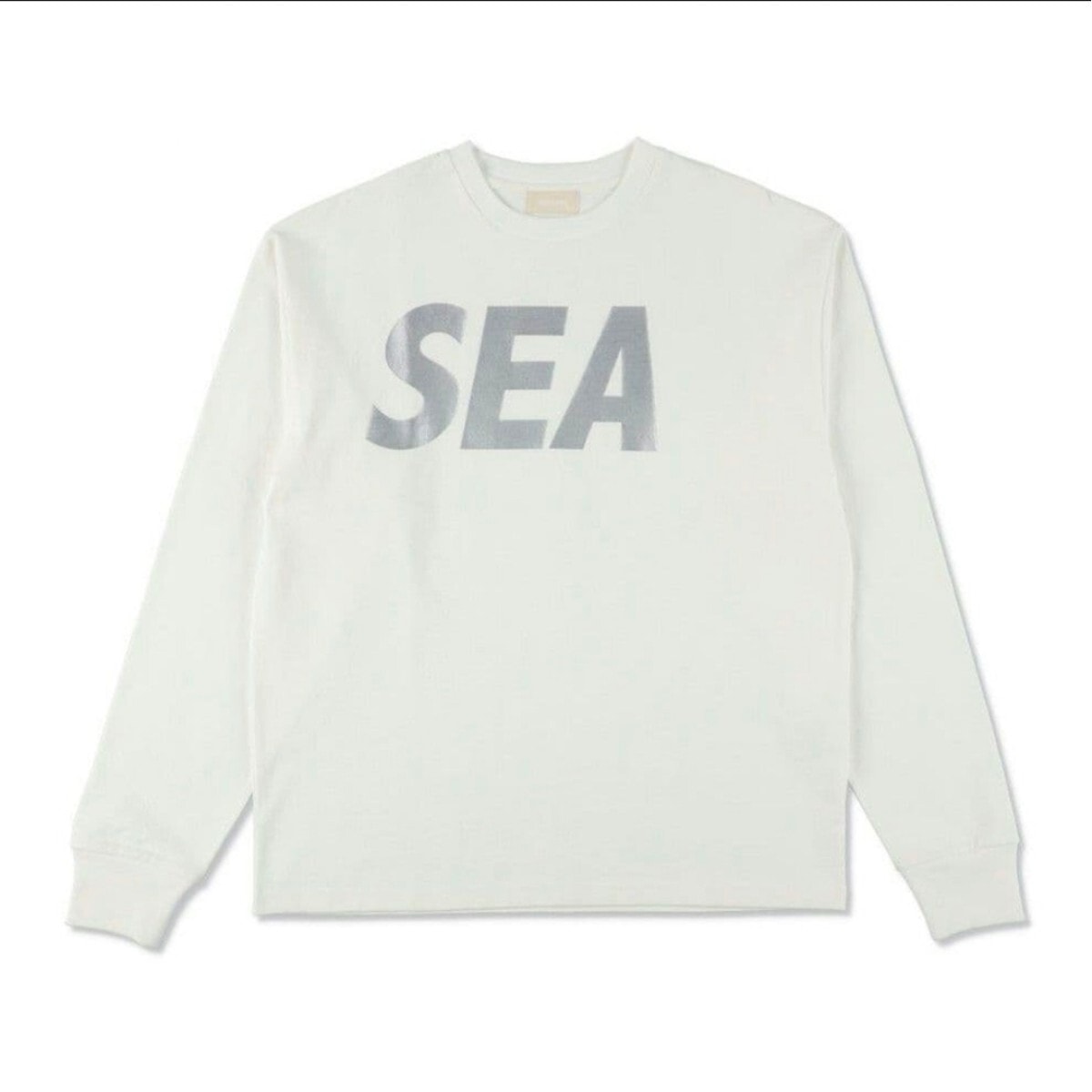 2025ss WIND AND SEA LONG SLEEVE TEE　ホワイト