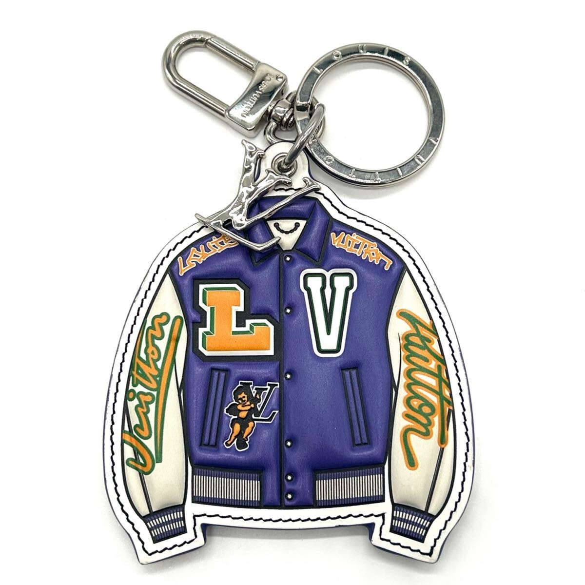 LOUIS　VITTON　ルイ・ヴィトン　LVバーンシティ　ジャケット　MP3385　ヴァージルアブロー　チャーム　キーホルダー