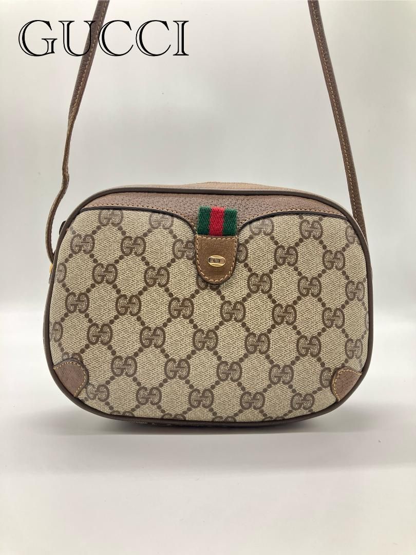 GUCCI オールドグッチ GGスプリーム シェリーライン ショルダーバッグ