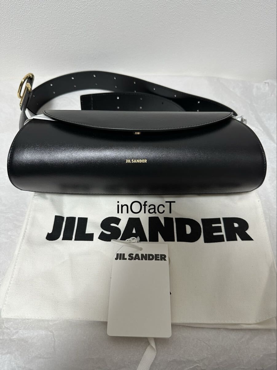 新品・未使用(ワケあり)】ブラック JIL SANDER Cannolo 25AW