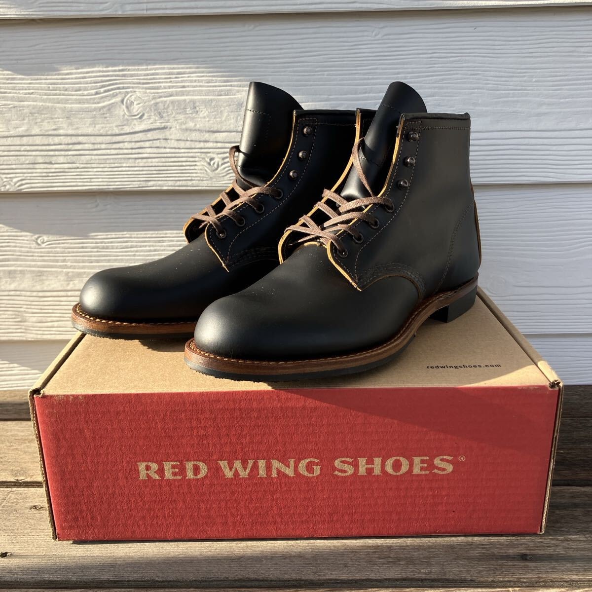 入手困難　8.5D ブーツ RED WING 9060 BECKMAN FLATBOX レッドウイング 9060 ベックマン フラットボックス メンズ