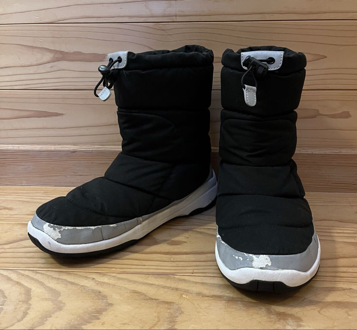 D (傷や汚れあり)】別注 限定 THE NORTH FACE × beams ヌプシ ブーティ