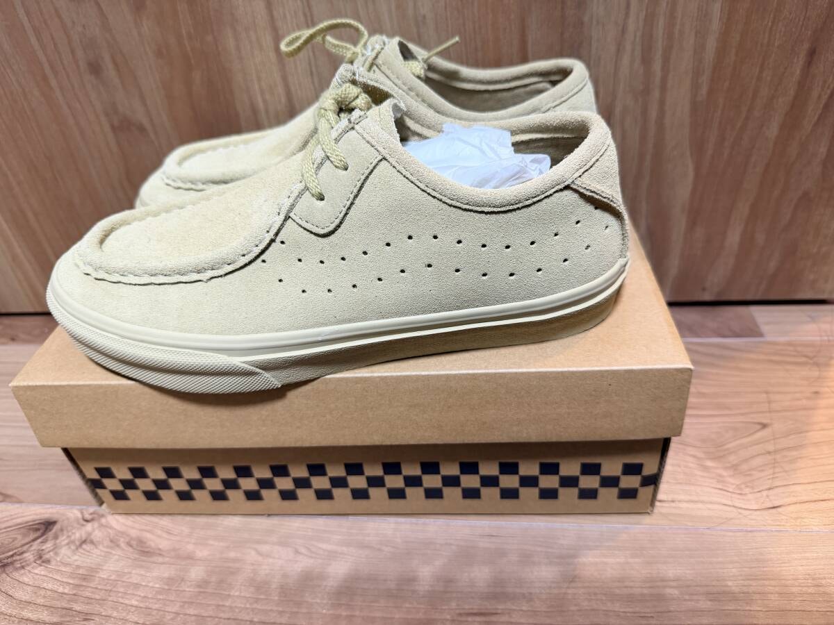 美品VANS ヴァンズ CARVER LO V398 SAND BEG 25.5