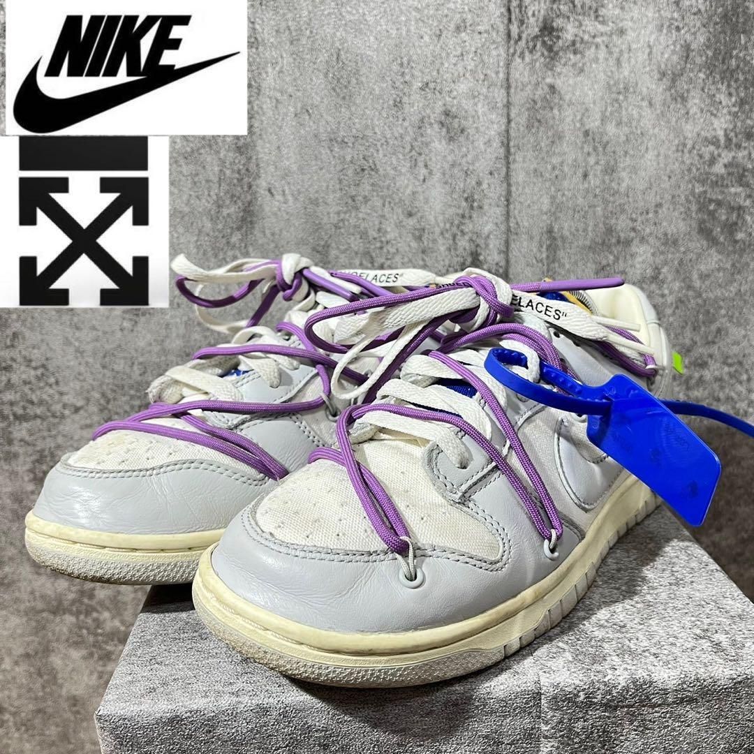 目立った傷や汚れなし】[大人気] ナイキ スニーカー オフホワイト  