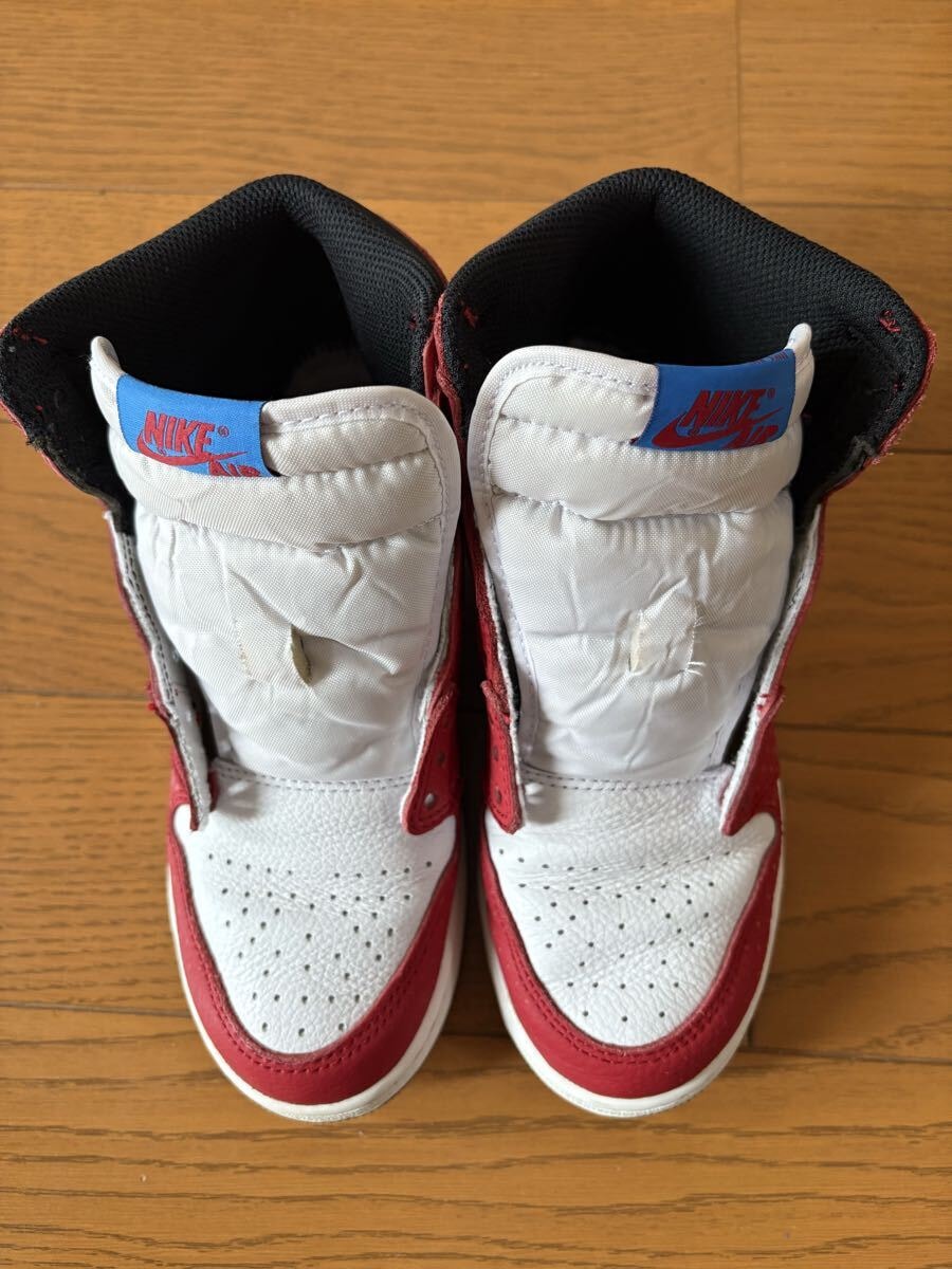 ナイキ GS エアジョーダン1 レトロ ハイ "スパイダーマン オリジン ストーリー" (キッズ)