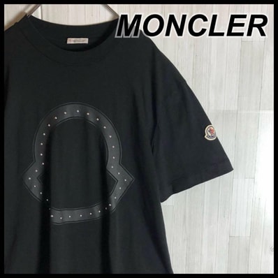 B (目立った傷や汚れなし)】美品 モンクレール ドクロ スカル T B (目立った傷や汚れなし)】美品 モンクレール ドクロ スカル T