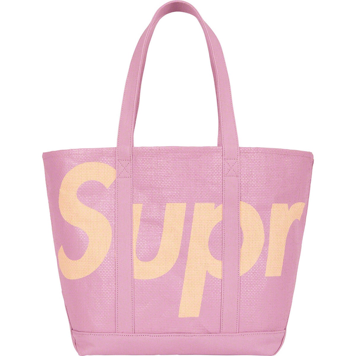 新品・未使用(ワケあり)】新品!20SS☆Supreme Raffia Tote BAG Purple