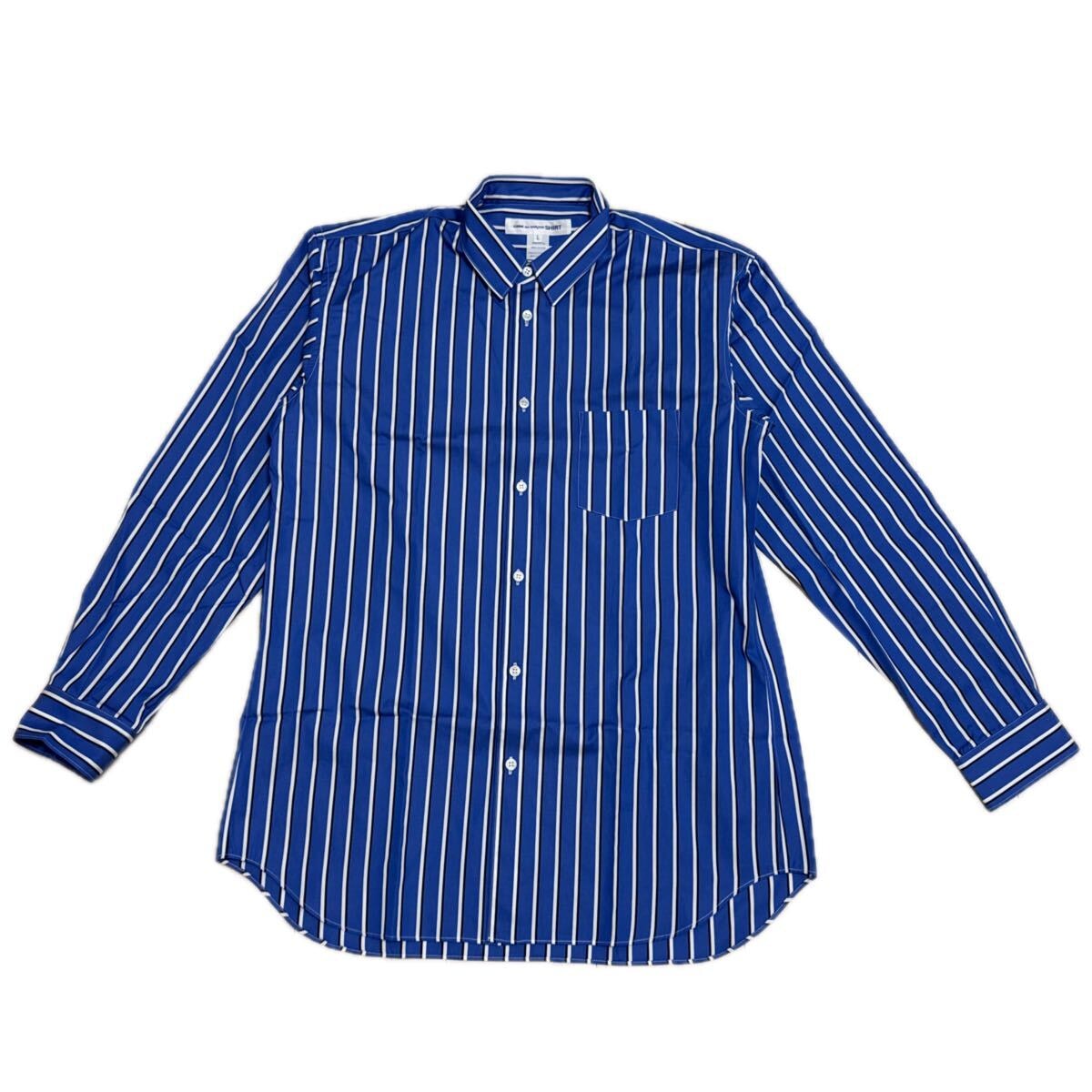 COMME des GARCONS SHIRT（コムデギャルソンシャツ） FOREVER コットンストライプシャツ FZ-B125