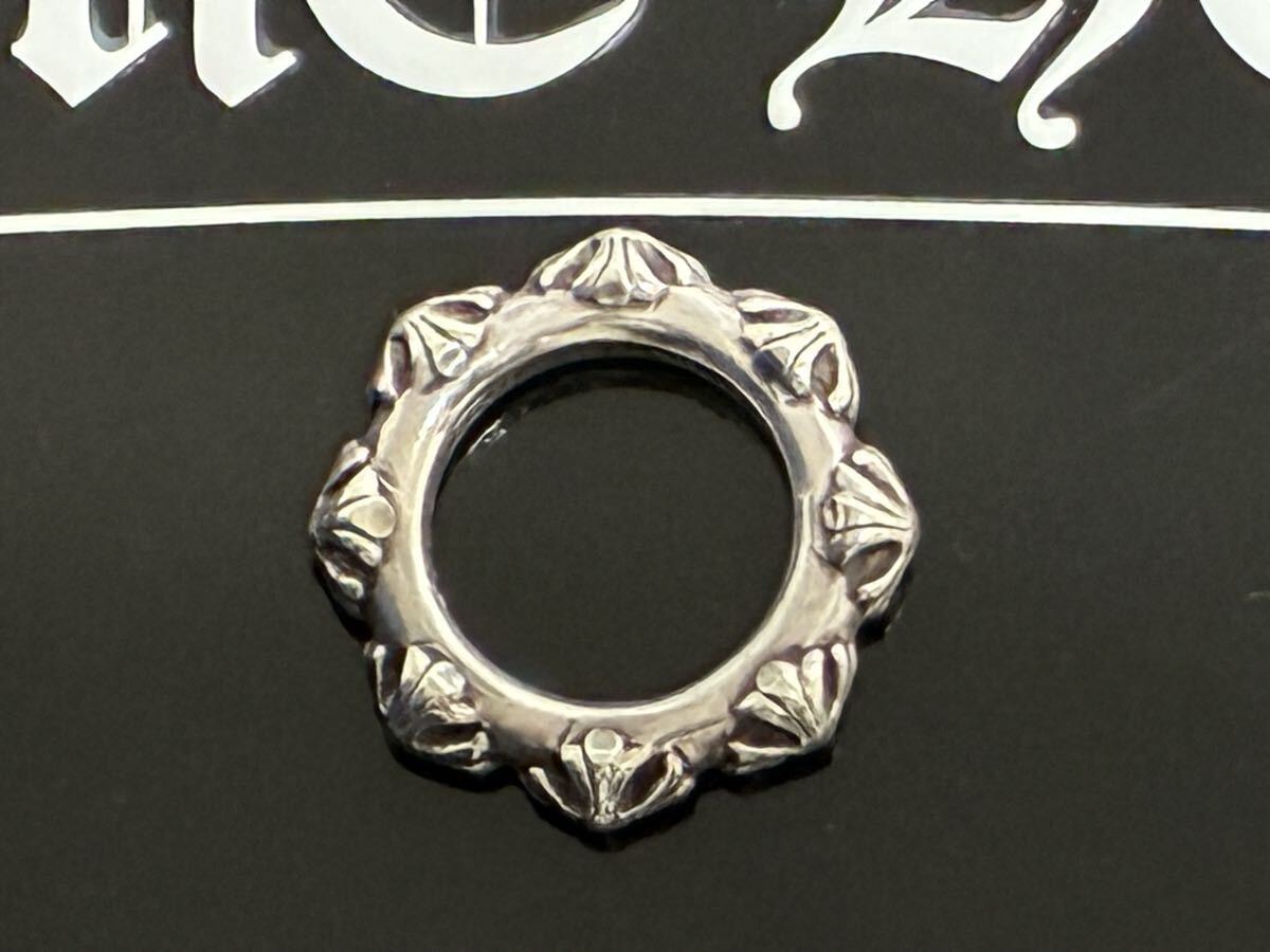 CHROME HEARTS CROSS BAND RING 12号 銀座直営店購入品 インボイス付属品完備