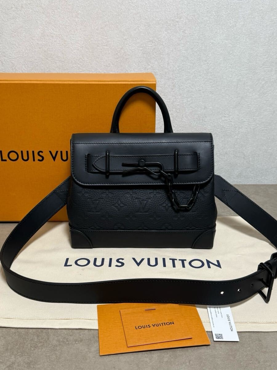 極美ルイヴィトン M24436 スティーマー PM ICチップ ショルダーバッグ 