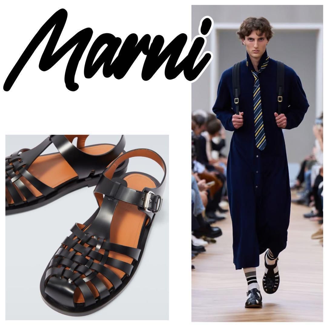 新品・未使用(ワケあり)】【定価13万】MARNI マルニ レザー